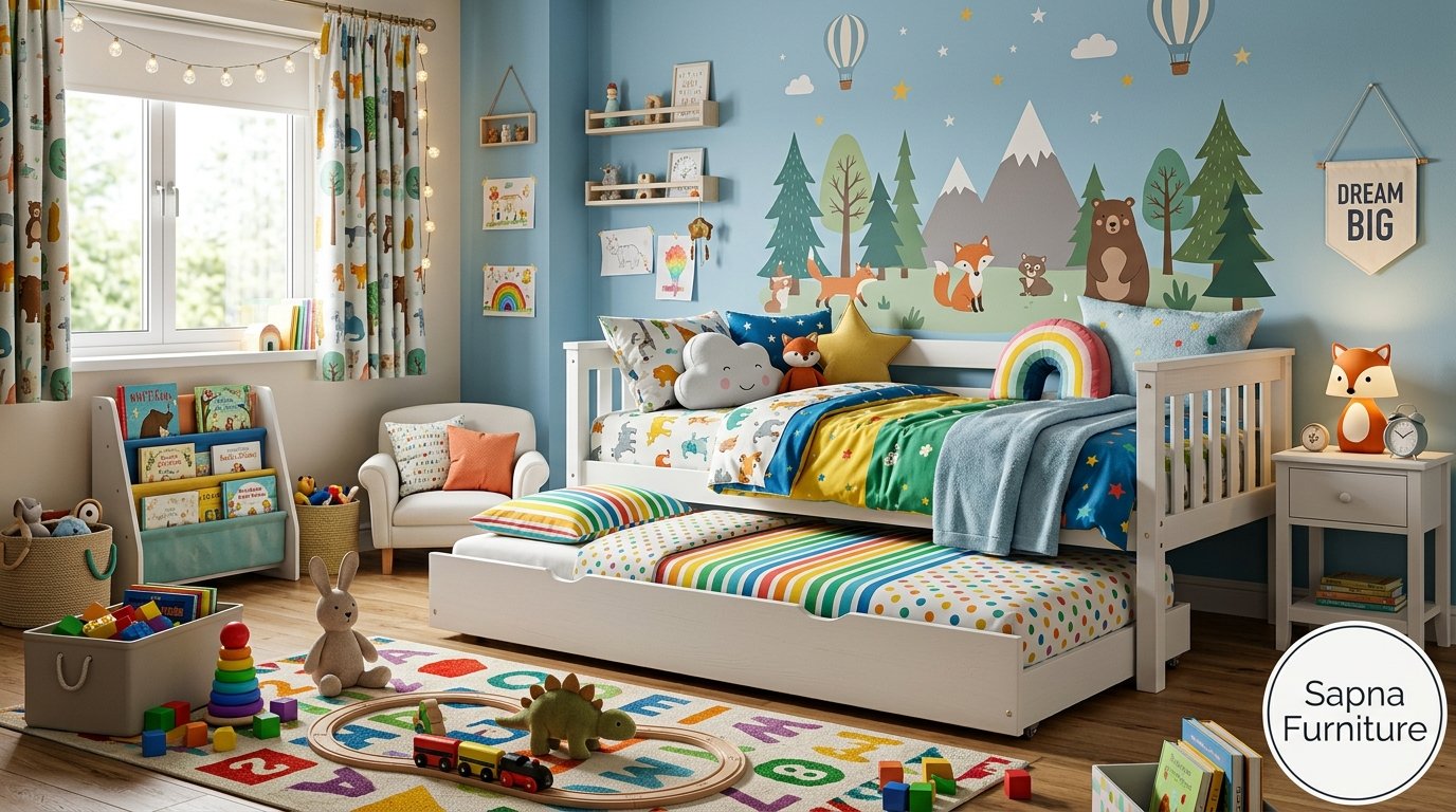 Low-Profile Platform Bed