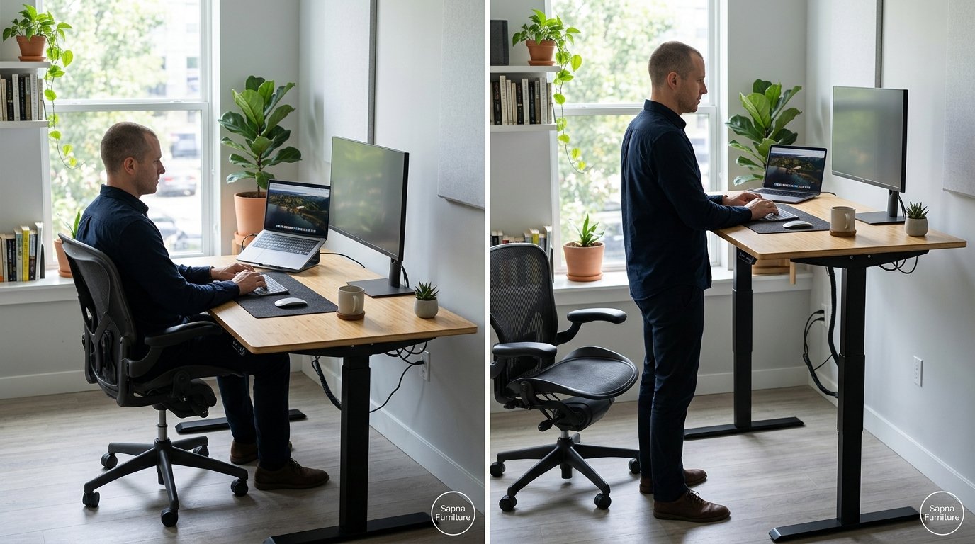 Compact Home Office Writing Desk