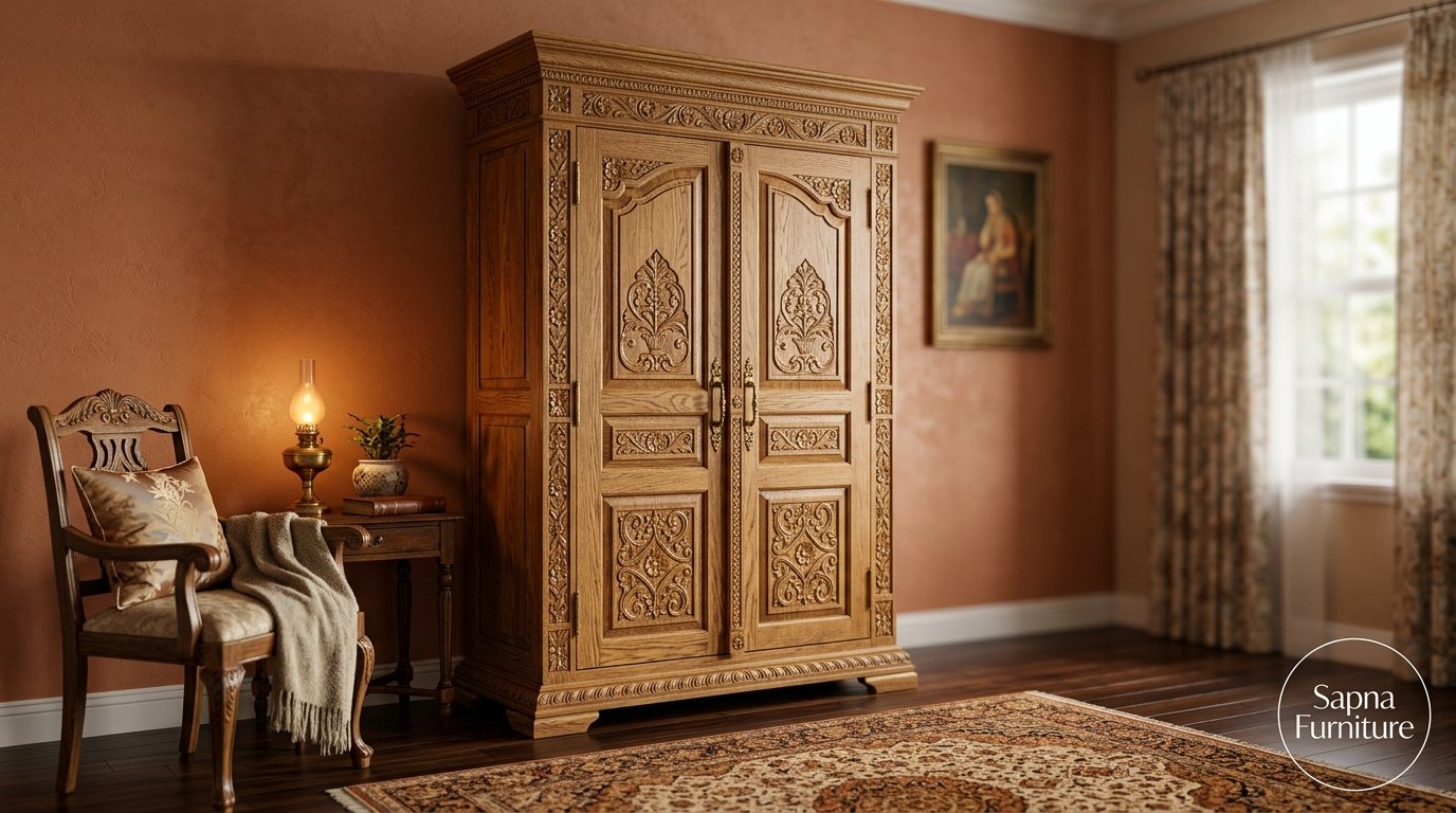 Luxury Glass Reflection Wardrobe